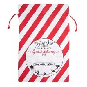 Christmas Special Delivery Gift Bag - Red and White NWOT